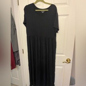 Amazon Essentials Black Maxi Dress